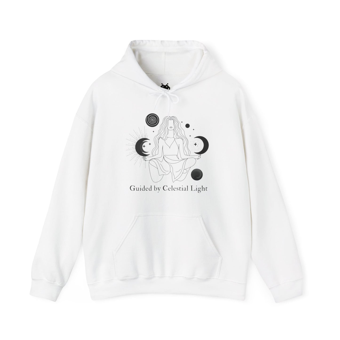 Moon Goddess Hoodie - Celestial Elegance