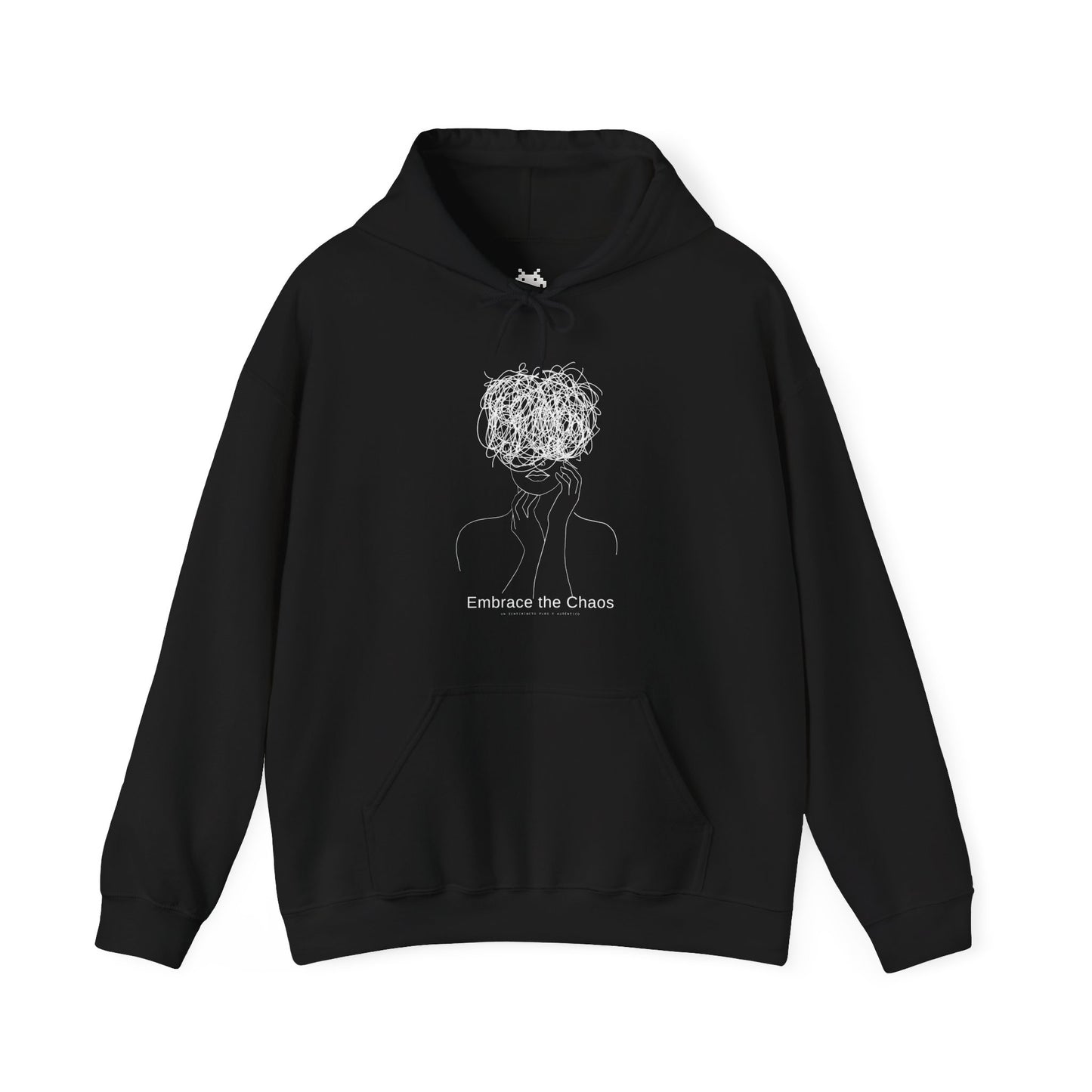 Embrace the Chaos Hoodie - Find Beauty in Disorder