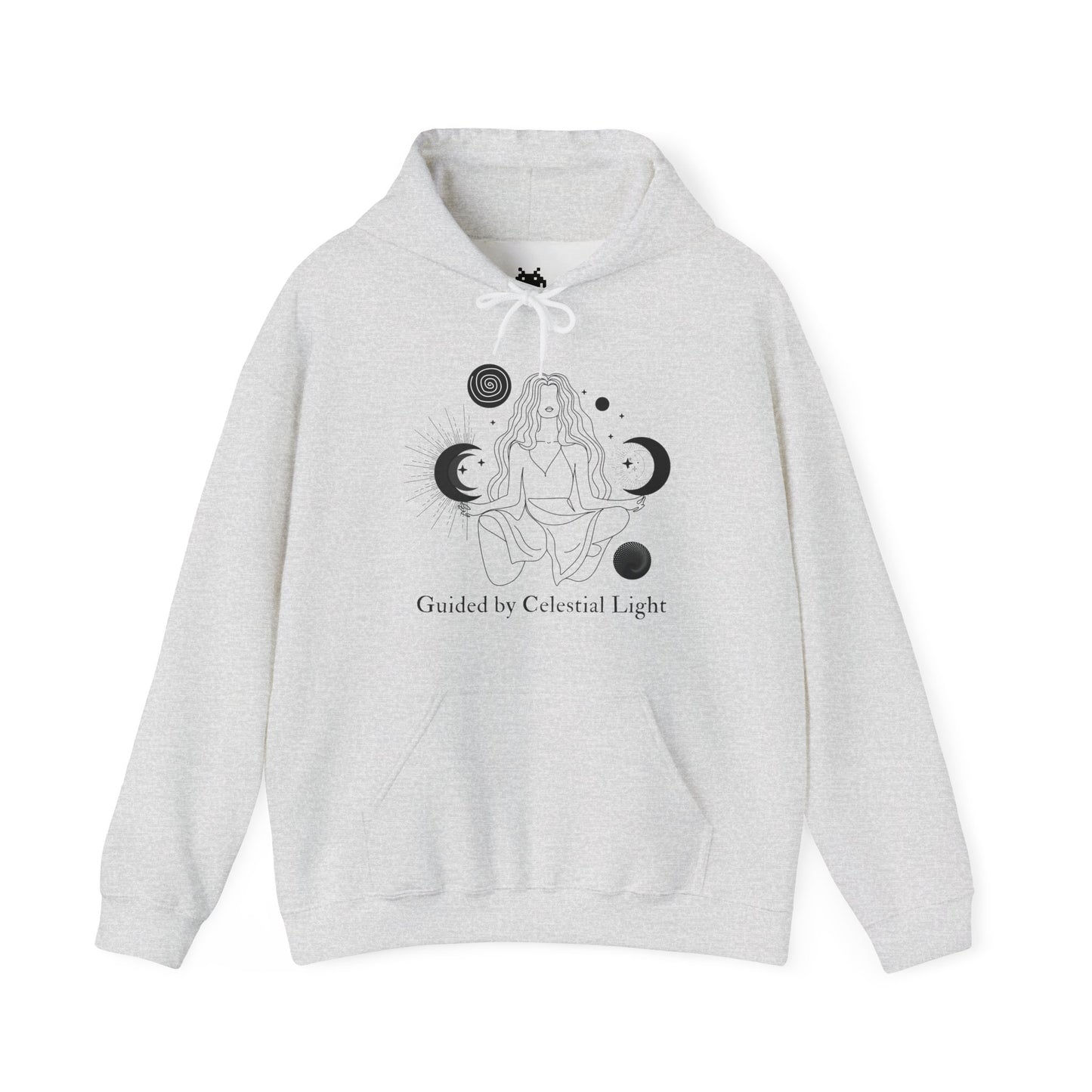 Moon Goddess Hoodie - Celestial Elegance