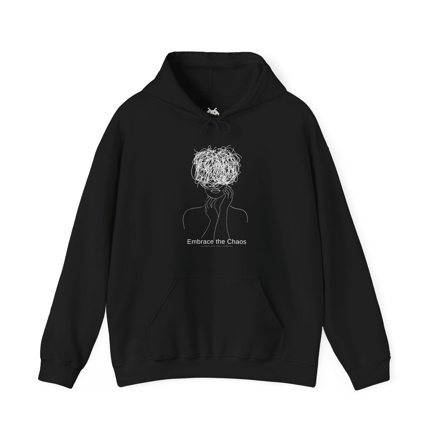 Embrace the Chaos Hoodie - Find Beauty in Disorder