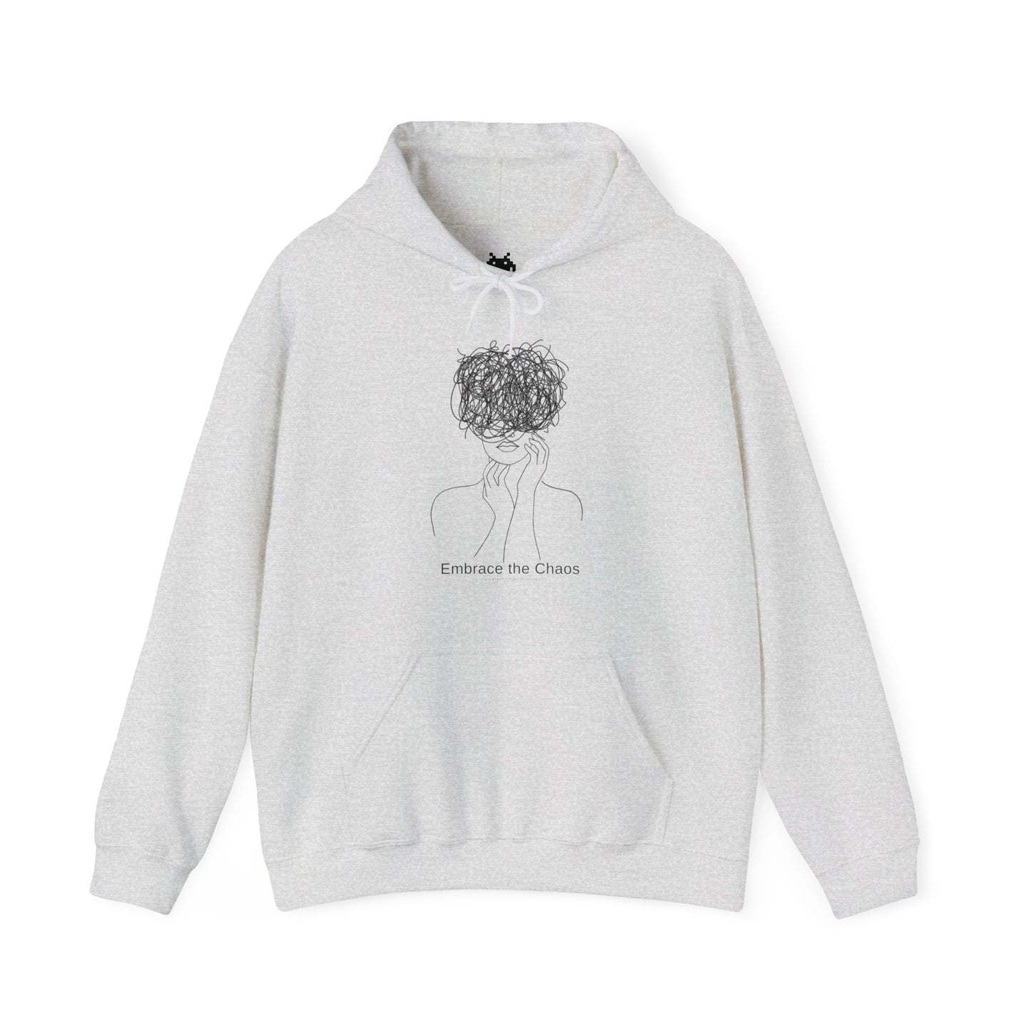 Embrace the Chaos Hoodie - Find Beauty in Disorder