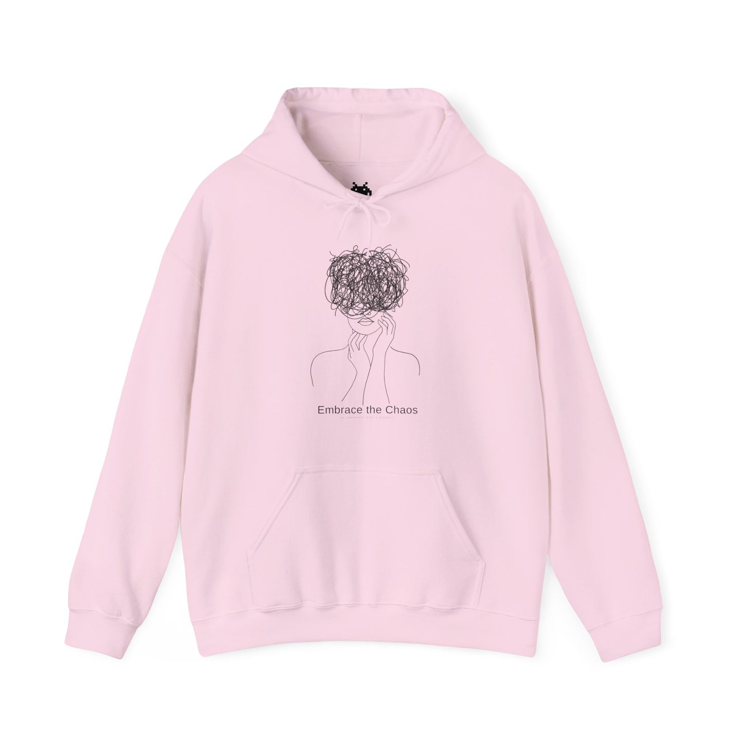 Embrace the Chaos Hoodie - Find Beauty in Disorder
