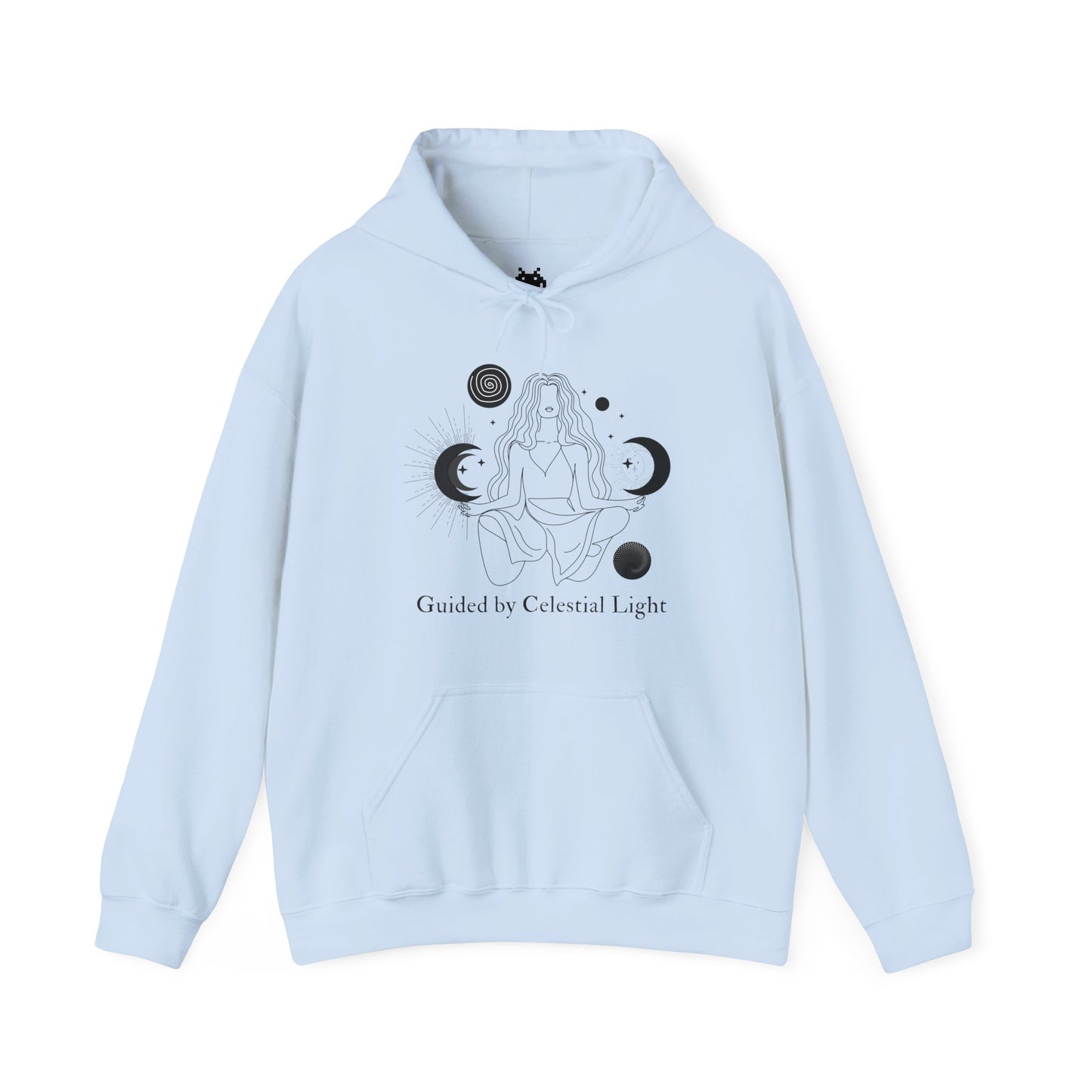 Moon Goddess Hoodie - Celestial Elegance