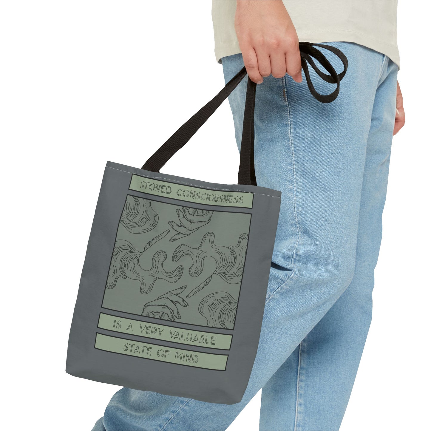 Stoned Consciousness Tote Bag - Elevate Your Mind