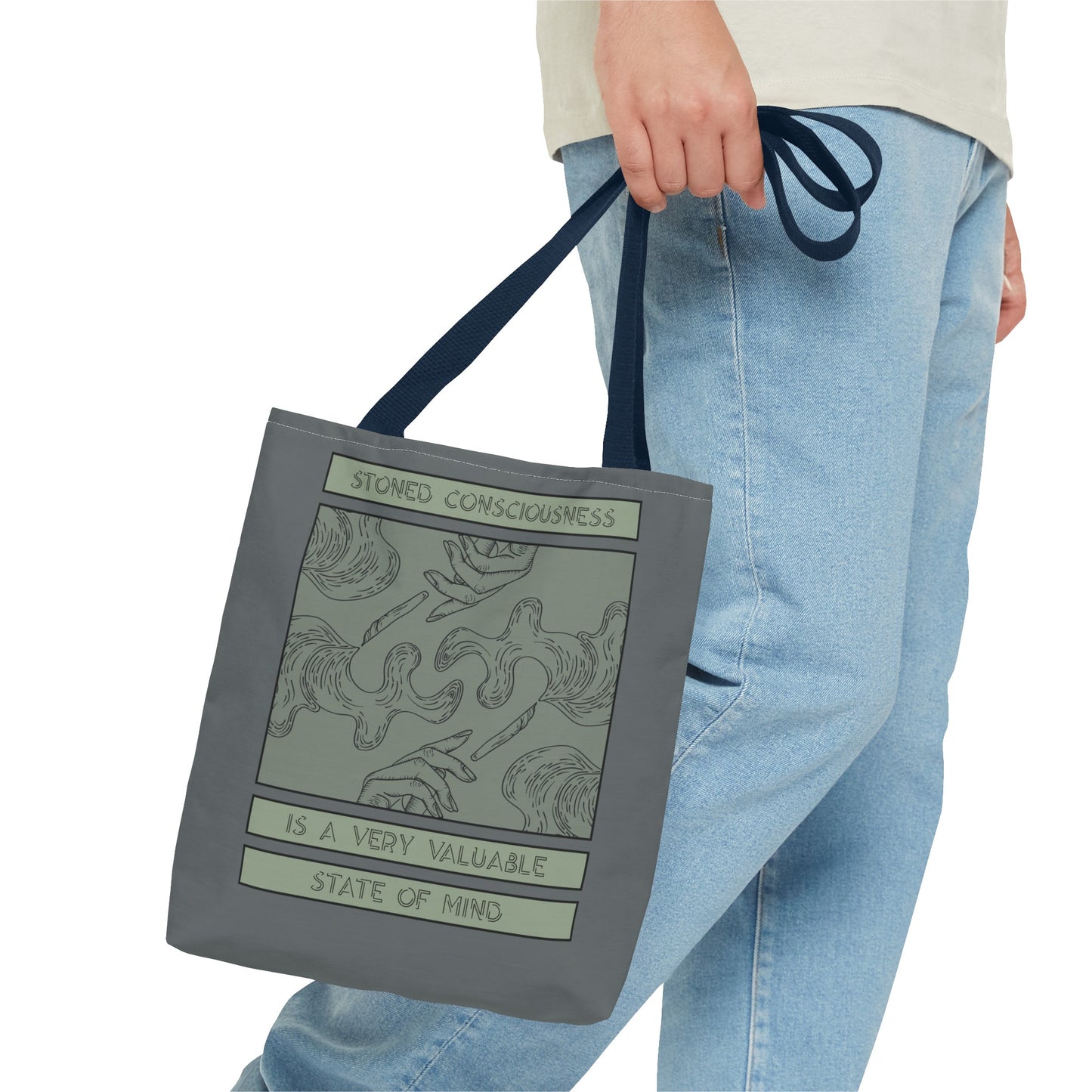 Stoned Consciousness Tote Bag - Elevate Your Mind