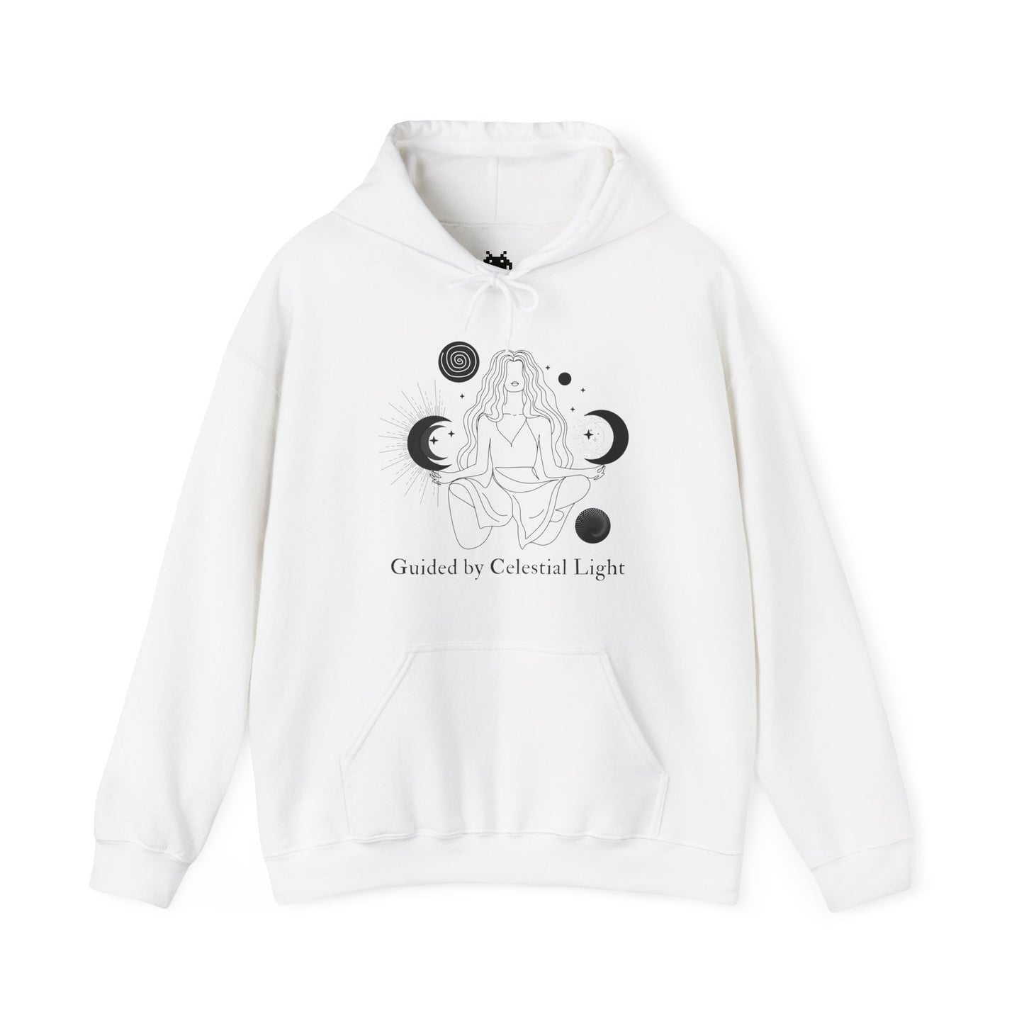 Moon Goddess Hoodie - Celestial Elegance