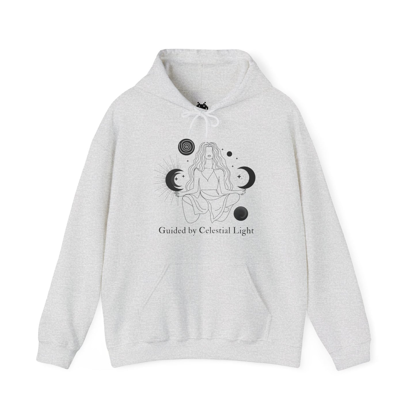 Moon Goddess Hoodie - Celestial Elegance