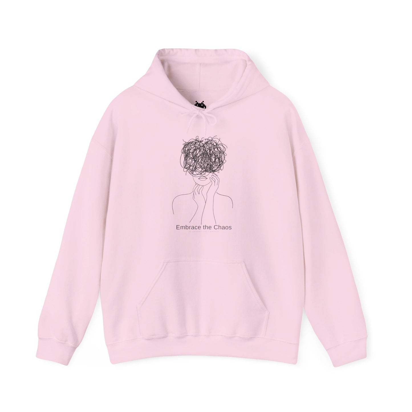 Embrace the Chaos Hoodie - Find Beauty in Disorder
