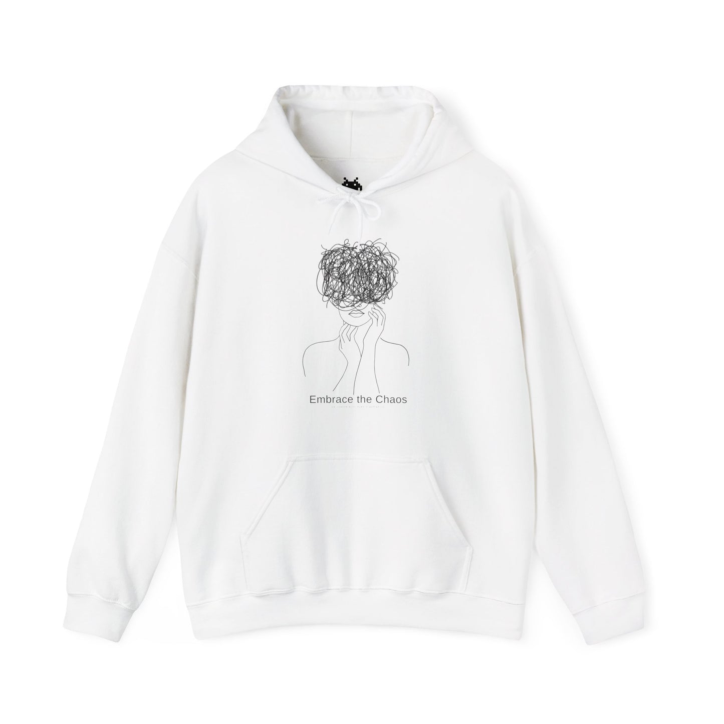 Embrace the Chaos Hoodie - Find Beauty in Disorder