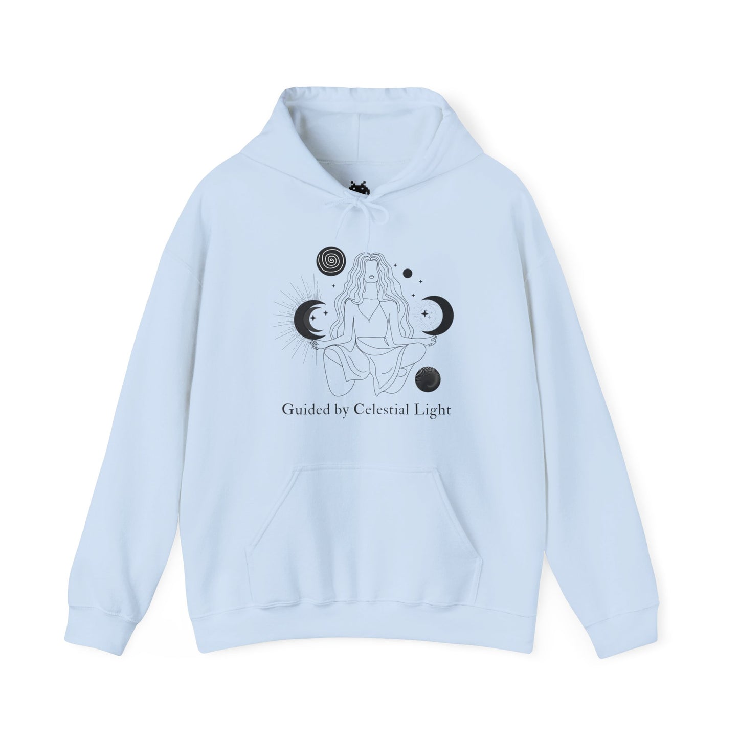 Moon Goddess Hoodie - Celestial Elegance