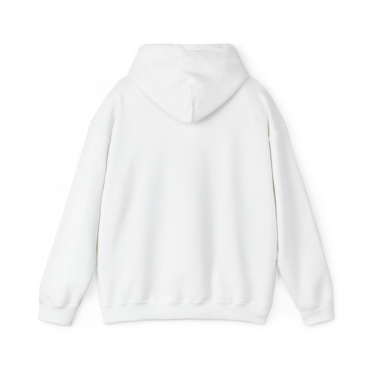 The Ident Hoodie by Pixel Threads. Unisex fleece hoodie, angled front view., alternate view