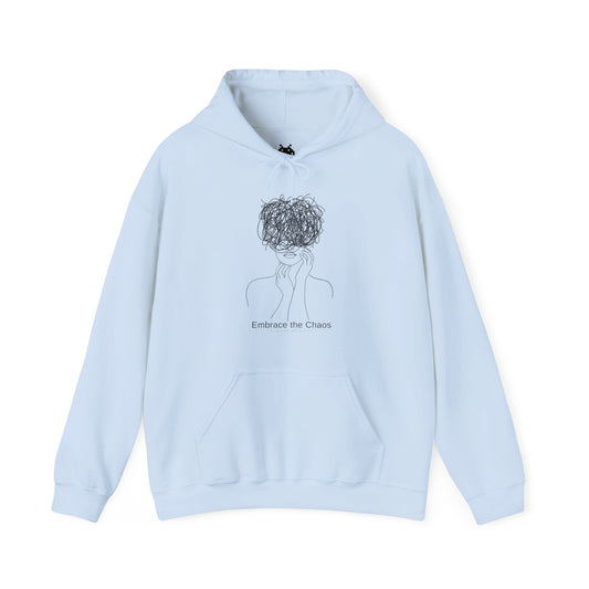 Embrace the Chaos Hoodie - Find Beauty in Disorder