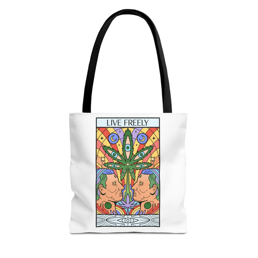 Live Freely Tote Bag (AOP) - Boundless Living