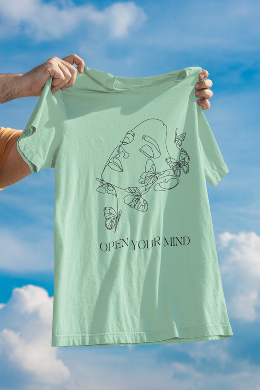 Open Your MInd T-shirt - Embrace Elegance