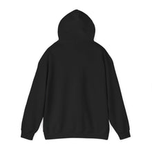 The Cipher Hoodie by Pixel Threads. Unisex fleece hoodie seen from the back, no print., view 3