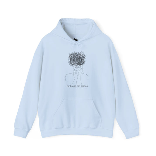 Embrace the Chaos Hoodie - Find Beauty in Disorder