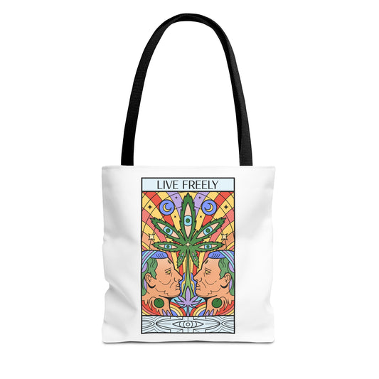 Live Freely Tote Bag (AOP) - Boundless Living