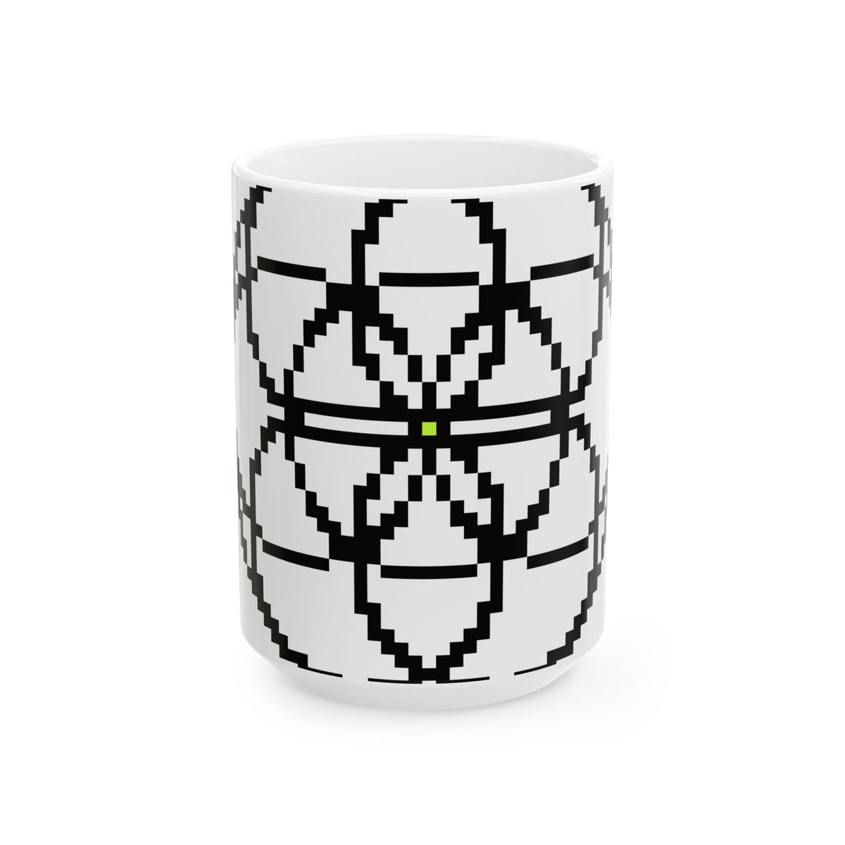 The Seed of Life Mug — Pixel Threads, alternate view